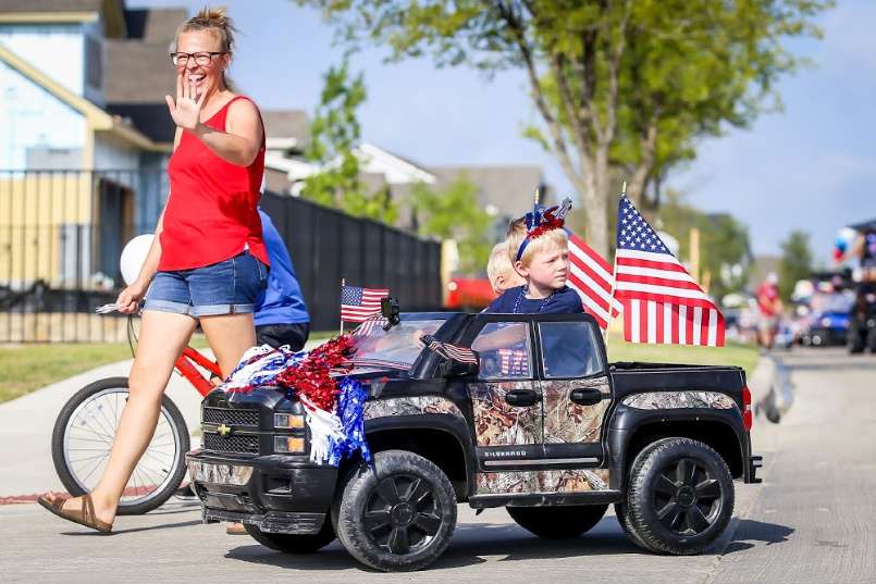 First Annual Walsh Independence Day Parade